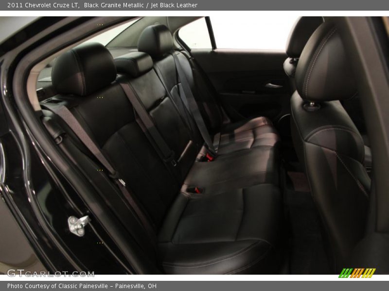 Black Granite Metallic / Jet Black Leather 2011 Chevrolet Cruze LT