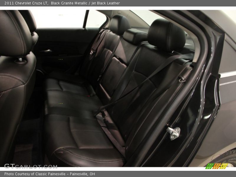 Black Granite Metallic / Jet Black Leather 2011 Chevrolet Cruze LT