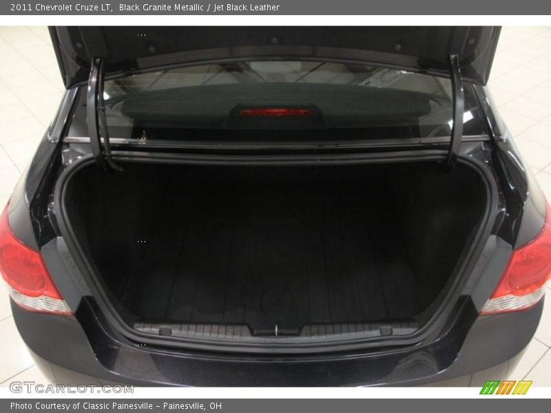 Black Granite Metallic / Jet Black Leather 2011 Chevrolet Cruze LT
