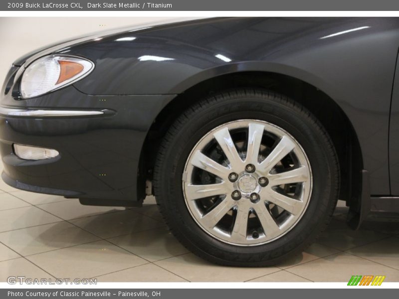 Dark Slate Metallic / Titanium 2009 Buick LaCrosse CXL
