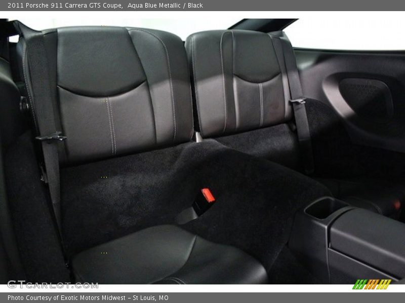 Rear Seat of 2011 911 Carrera GTS Coupe