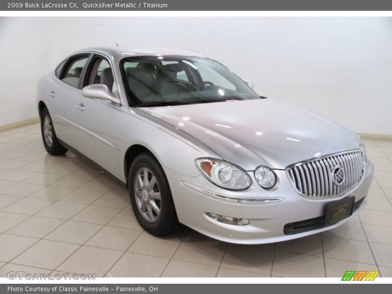 Quicksilver Metallic / Titanium 2009 Buick LaCrosse CX