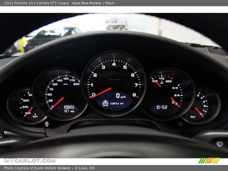  2011 911 Carrera GTS Coupe Carrera GTS Coupe Gauges