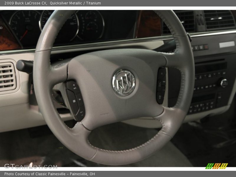 Quicksilver Metallic / Titanium 2009 Buick LaCrosse CX