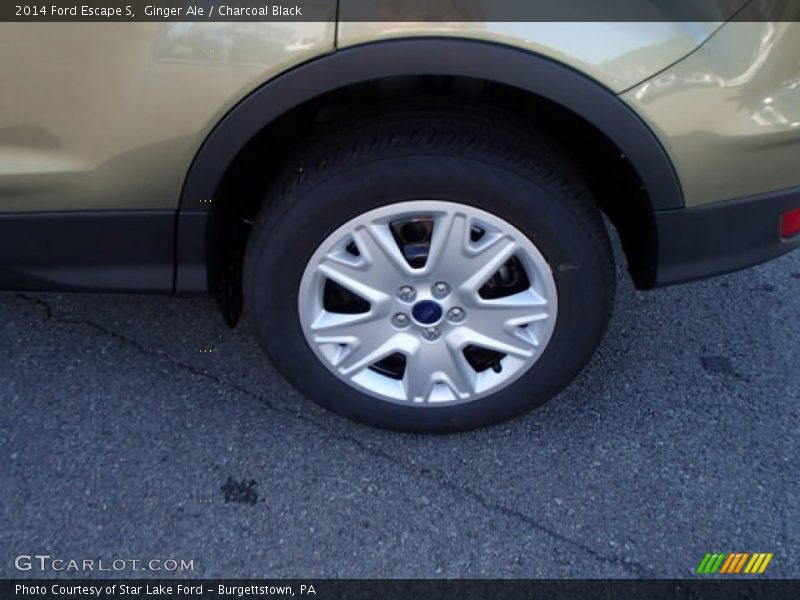 Ginger Ale / Charcoal Black 2014 Ford Escape S