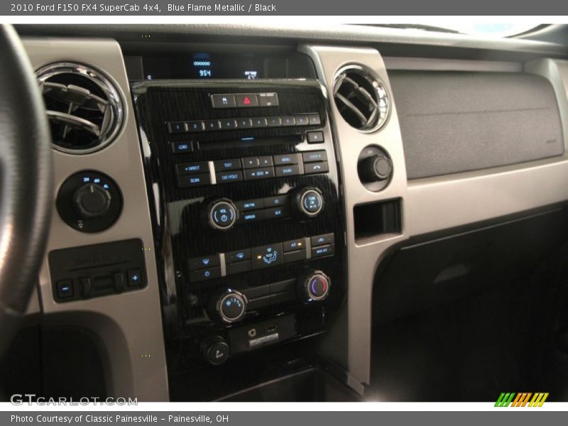 Blue Flame Metallic / Black 2010 Ford F150 FX4 SuperCab 4x4
