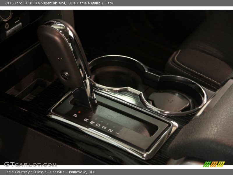 Blue Flame Metallic / Black 2010 Ford F150 FX4 SuperCab 4x4