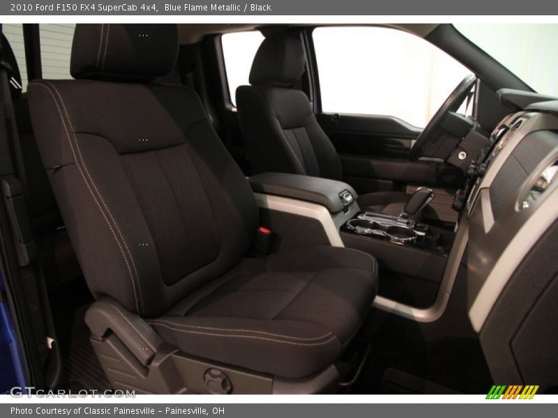 Blue Flame Metallic / Black 2010 Ford F150 FX4 SuperCab 4x4