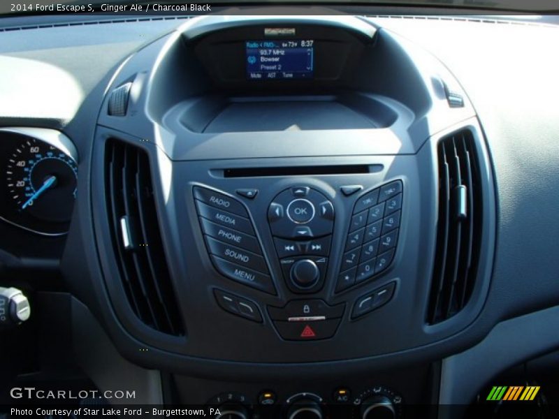 Ginger Ale / Charcoal Black 2014 Ford Escape S