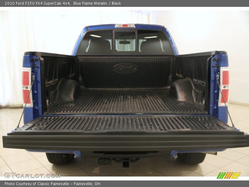 Blue Flame Metallic / Black 2010 Ford F150 FX4 SuperCab 4x4