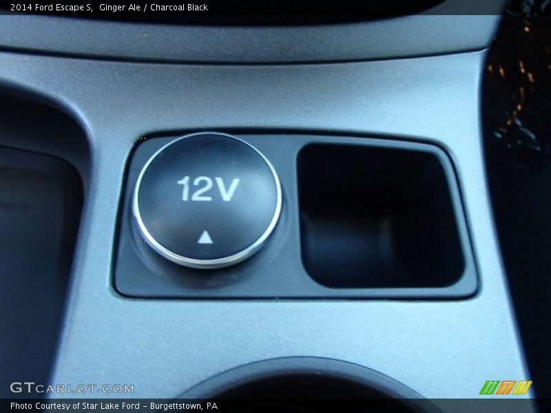 Ginger Ale / Charcoal Black 2014 Ford Escape S
