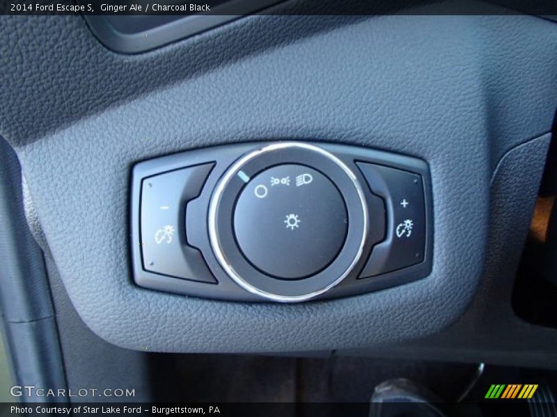 Ginger Ale / Charcoal Black 2014 Ford Escape S