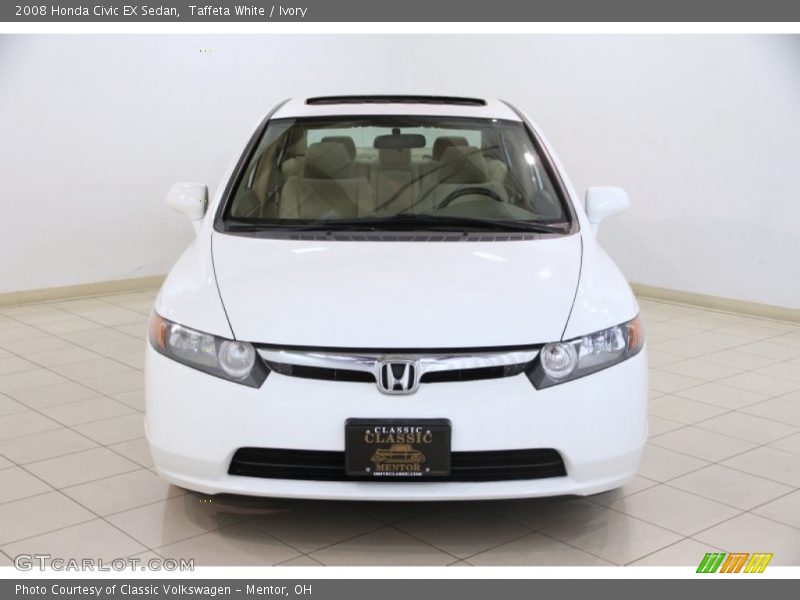 Taffeta White / Ivory 2008 Honda Civic EX Sedan