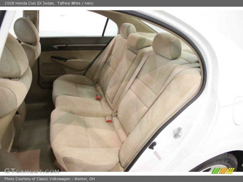 Taffeta White / Ivory 2008 Honda Civic EX Sedan