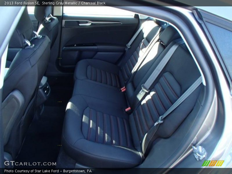 Sterling Gray Metallic / Charcoal Black 2013 Ford Fusion SE