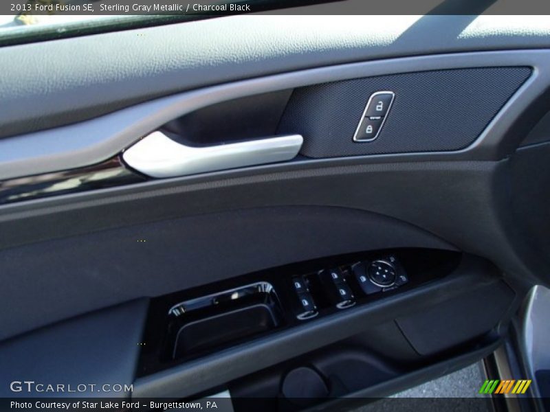 Sterling Gray Metallic / Charcoal Black 2013 Ford Fusion SE
