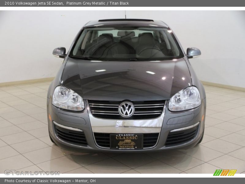 Platinum Grey Metallic / Titan Black 2010 Volkswagen Jetta SE Sedan