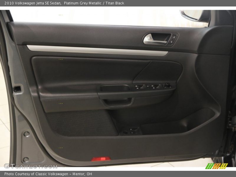 Platinum Grey Metallic / Titan Black 2010 Volkswagen Jetta SE Sedan