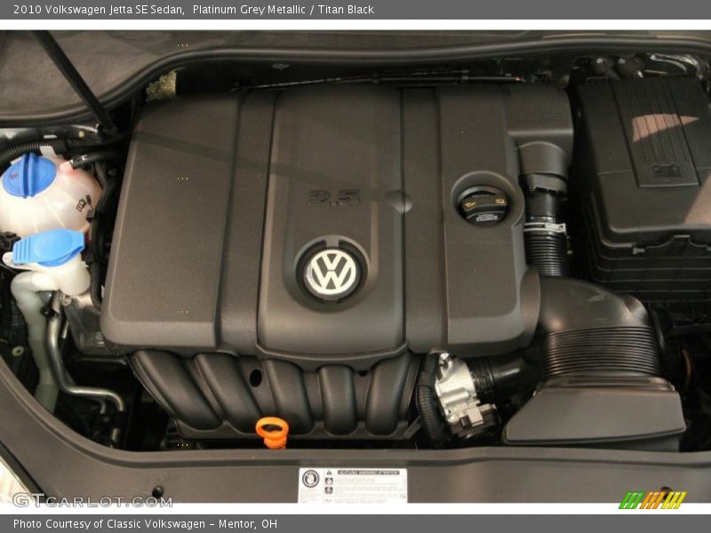 Platinum Grey Metallic / Titan Black 2010 Volkswagen Jetta SE Sedan