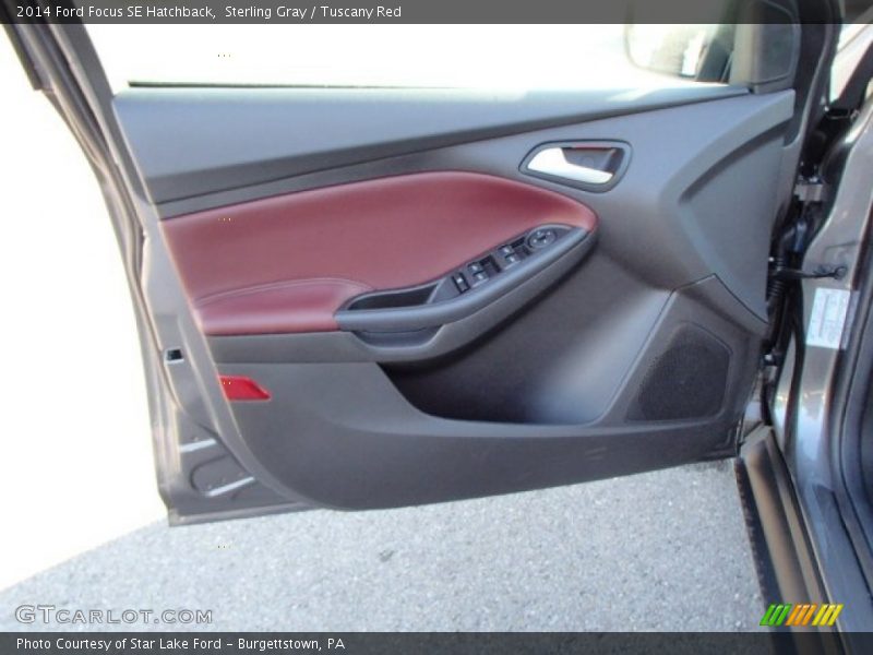 Door Panel of 2014 Focus SE Hatchback