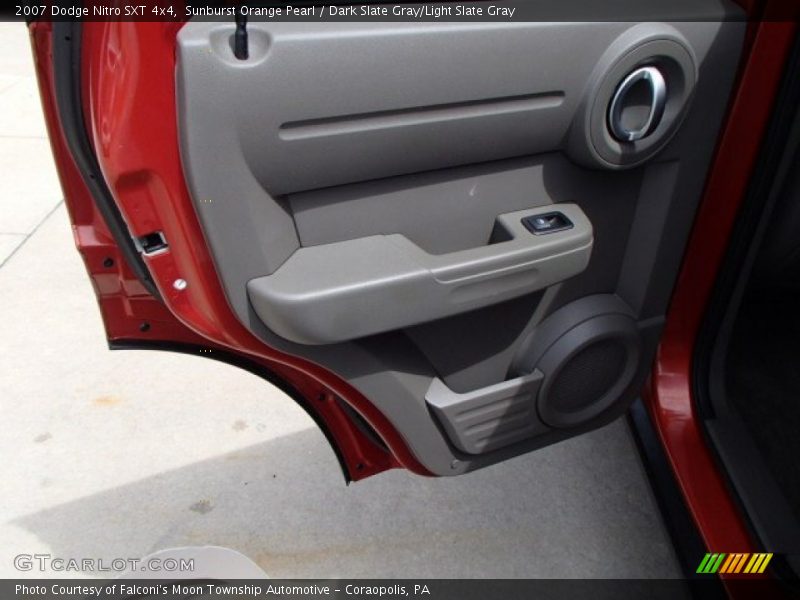 Sunburst Orange Pearl / Dark Slate Gray/Light Slate Gray 2007 Dodge Nitro SXT 4x4