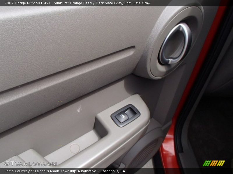 Sunburst Orange Pearl / Dark Slate Gray/Light Slate Gray 2007 Dodge Nitro SXT 4x4