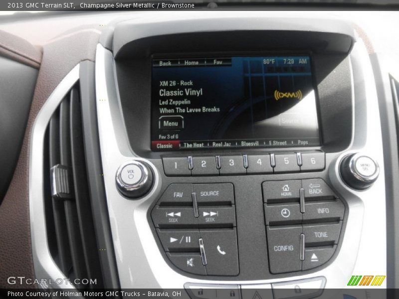 Champagne Silver Metallic / Brownstone 2013 GMC Terrain SLT