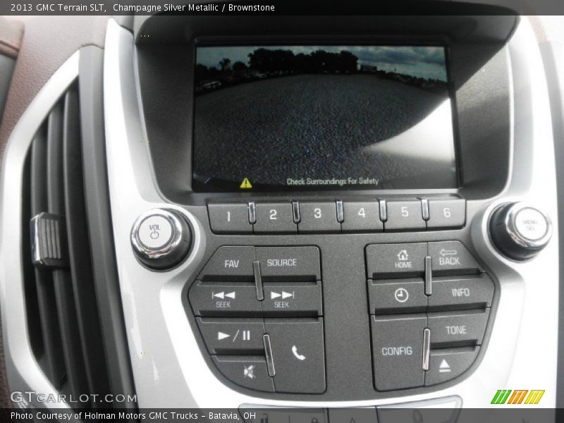 Champagne Silver Metallic / Brownstone 2013 GMC Terrain SLT