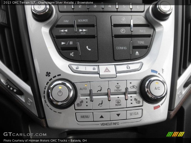 Champagne Silver Metallic / Brownstone 2013 GMC Terrain SLT