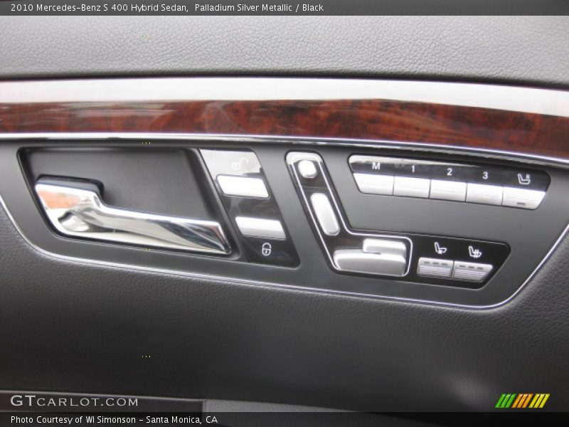 Palladium Silver Metallic / Black 2010 Mercedes-Benz S 400 Hybrid Sedan