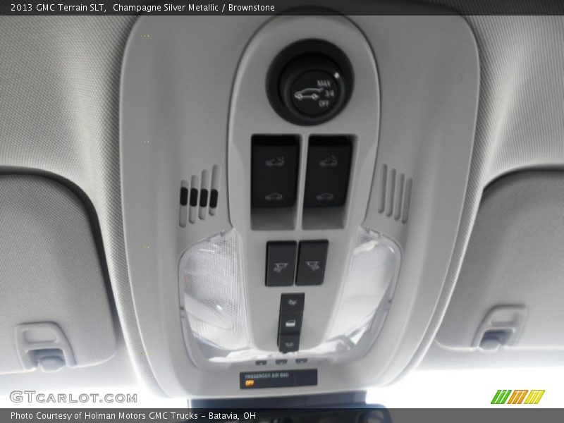 Champagne Silver Metallic / Brownstone 2013 GMC Terrain SLT