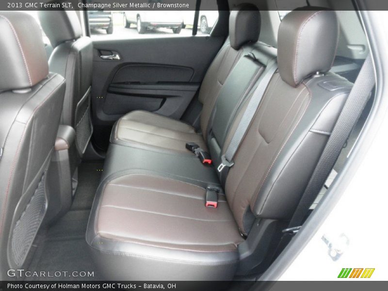 Champagne Silver Metallic / Brownstone 2013 GMC Terrain SLT