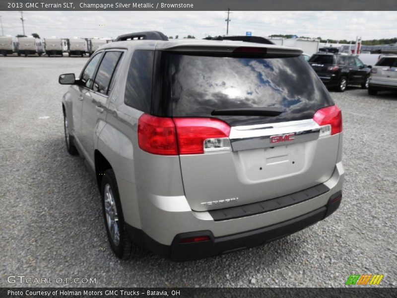 Champagne Silver Metallic / Brownstone 2013 GMC Terrain SLT