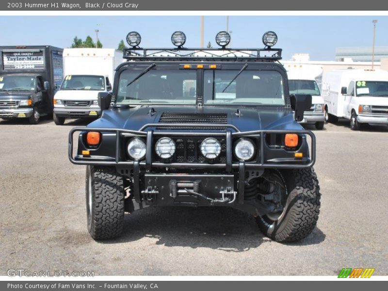 Black / Cloud Gray 2003 Hummer H1 Wagon