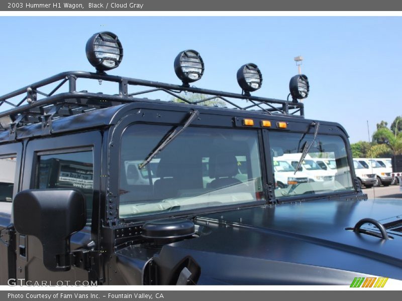 Black / Cloud Gray 2003 Hummer H1 Wagon