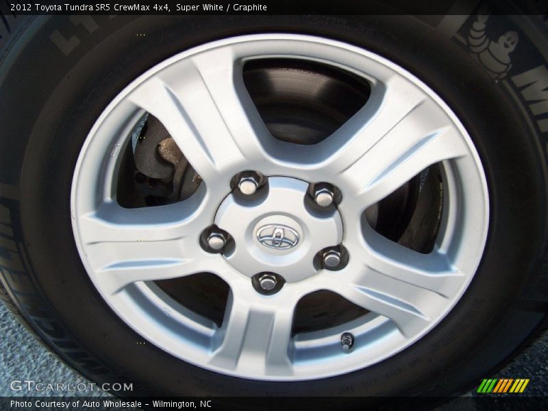 Super White / Graphite 2012 Toyota Tundra SR5 CrewMax 4x4