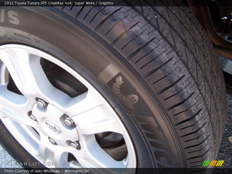 Super White / Graphite 2012 Toyota Tundra SR5 CrewMax 4x4
