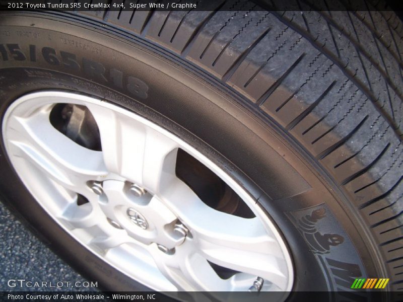 Super White / Graphite 2012 Toyota Tundra SR5 CrewMax 4x4