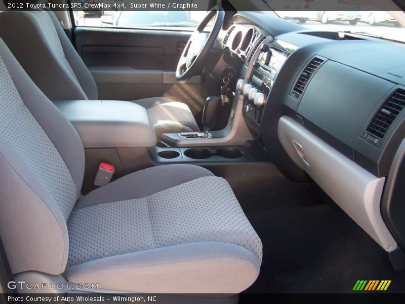 Super White / Graphite 2012 Toyota Tundra SR5 CrewMax 4x4