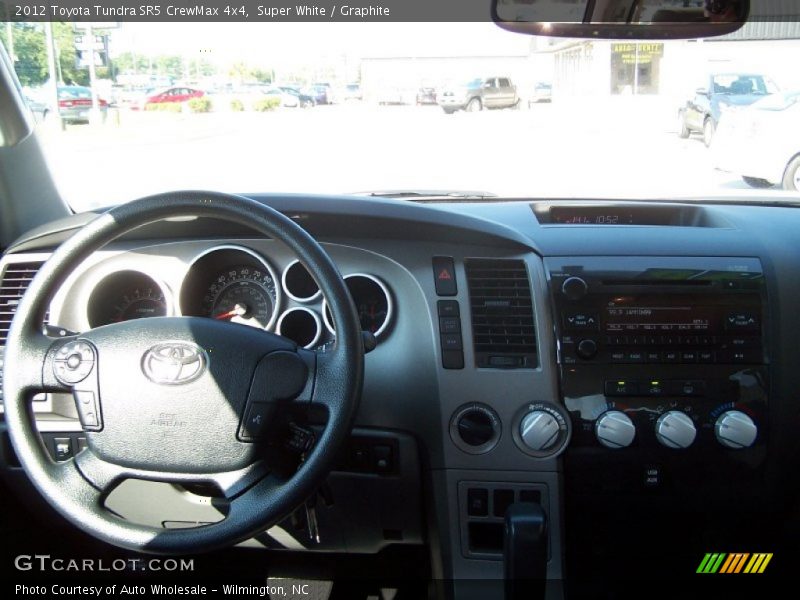 Super White / Graphite 2012 Toyota Tundra SR5 CrewMax 4x4