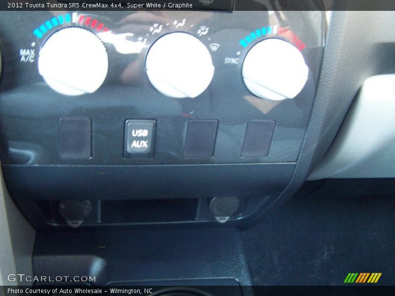 Super White / Graphite 2012 Toyota Tundra SR5 CrewMax 4x4