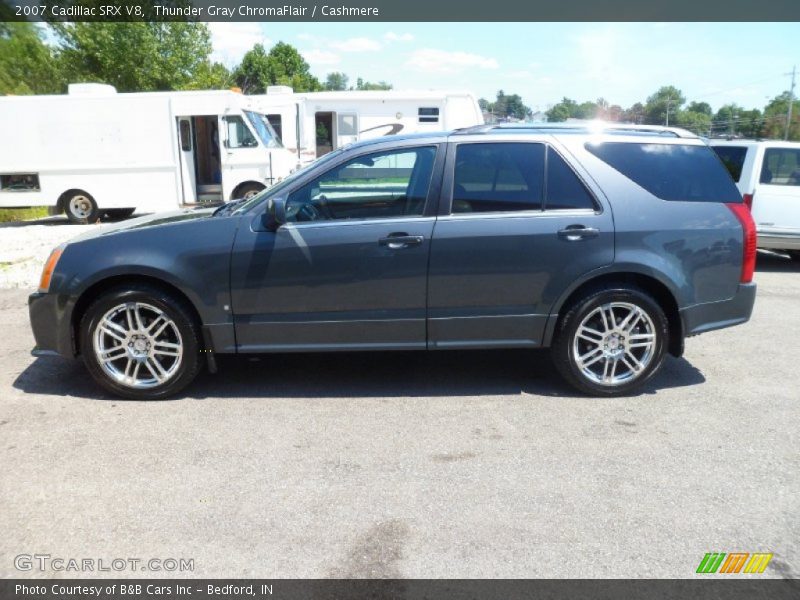 Thunder Gray ChromaFlair / Cashmere 2007 Cadillac SRX V8