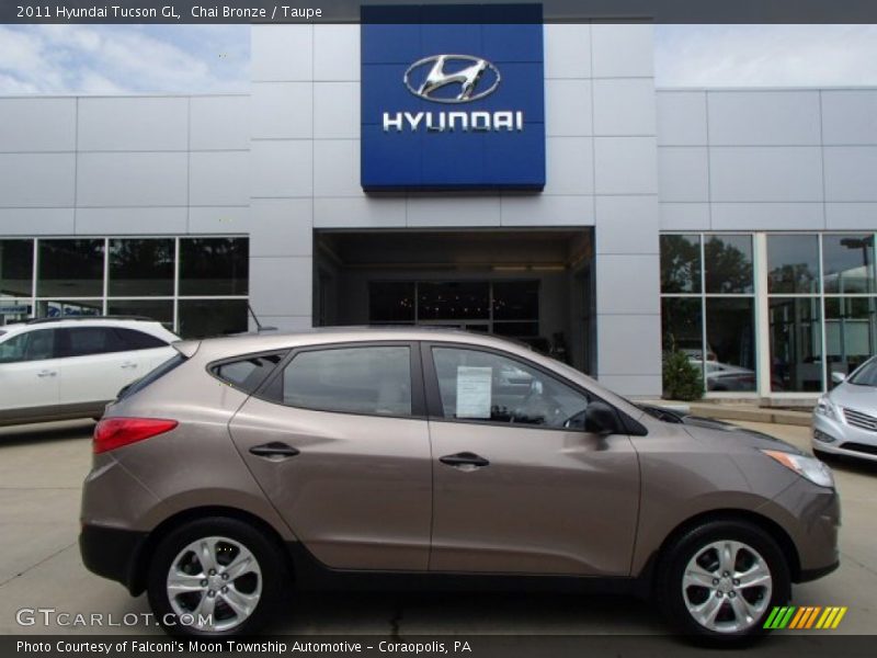 Chai Bronze / Taupe 2011 Hyundai Tucson GL