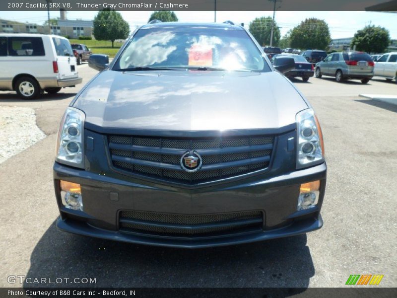 Thunder Gray ChromaFlair / Cashmere 2007 Cadillac SRX V8