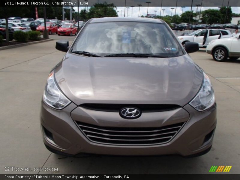 Chai Bronze / Taupe 2011 Hyundai Tucson GL