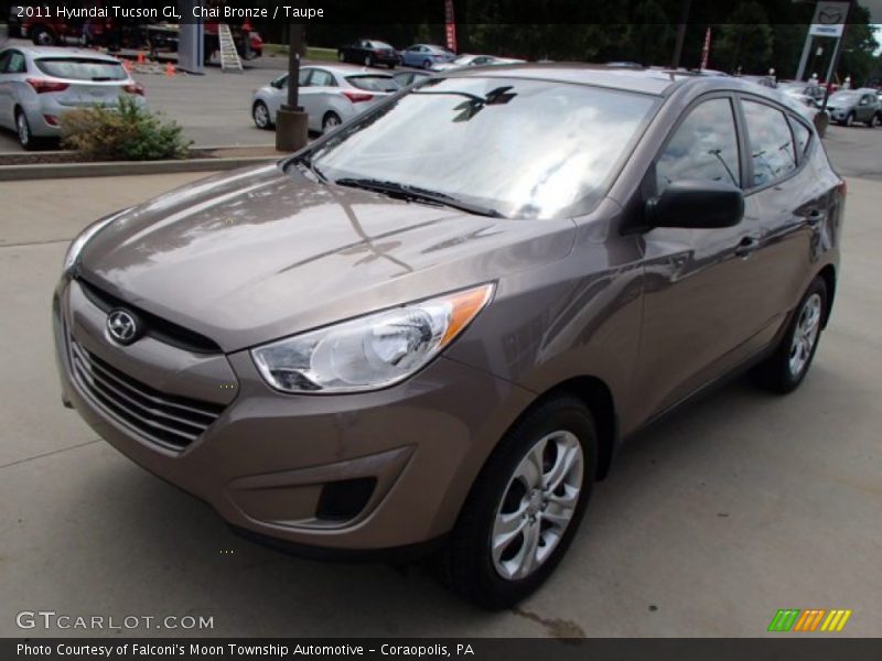 Chai Bronze / Taupe 2011 Hyundai Tucson GL