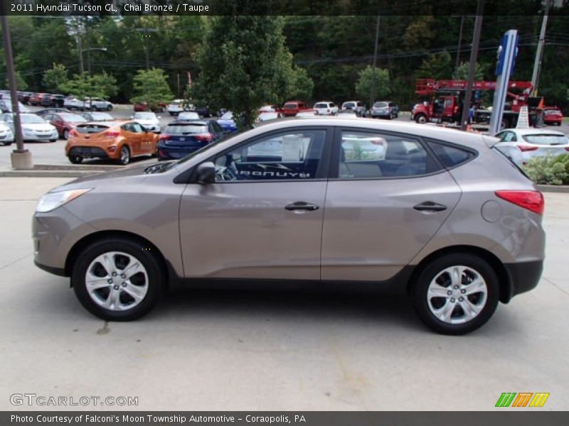 Chai Bronze / Taupe 2011 Hyundai Tucson GL