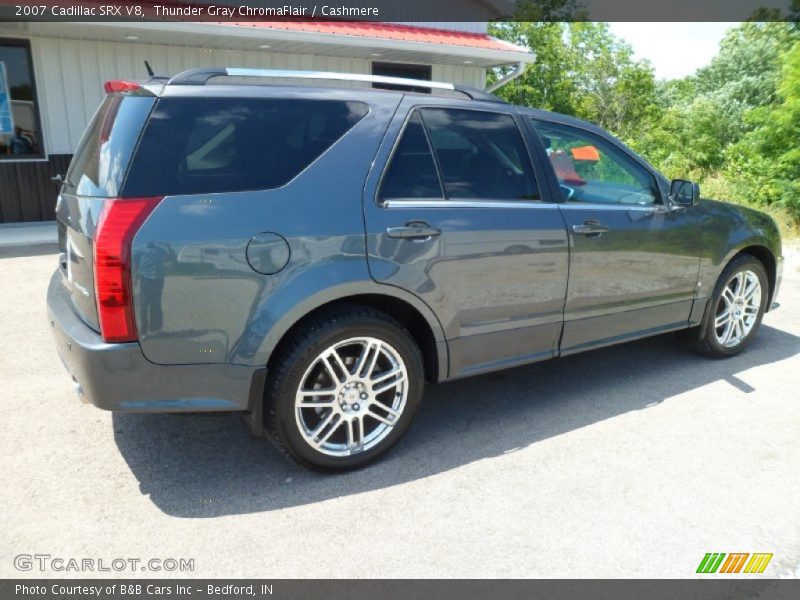 Thunder Gray ChromaFlair / Cashmere 2007 Cadillac SRX V8