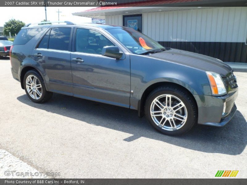 Thunder Gray ChromaFlair / Cashmere 2007 Cadillac SRX V8