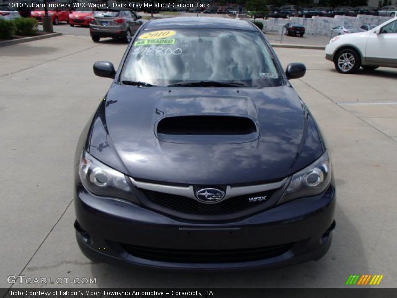 Dark Gray Metallic / Carbon Black 2010 Subaru Impreza WRX Wagon